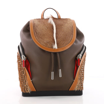 Christian Louboutin Explorafunk Backpack Spiked Leather 3577001
