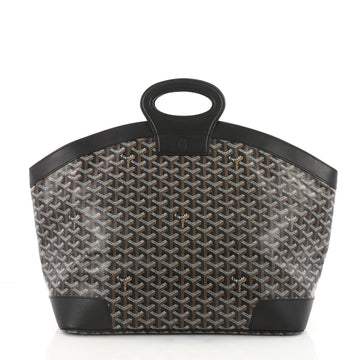 Goyard Beluga Bag Coated Canvas MM Black 3577002