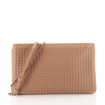 Christian Louboutin Loubiposh Clutch Spiked Leather 3577205