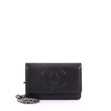 Chanel Timeless Wallet on Chain Caviar Black 3577801