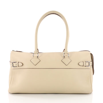 Hermes Shoulder Atlas Clemence 42 Brown 3578002