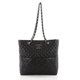 Chanel In The Business Tote Quilted Lambskin North South 3578108