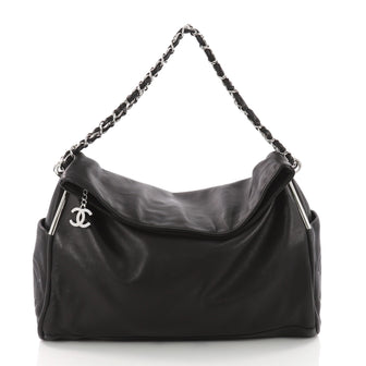 Chanel Ultimate Soft Hobo Leather Large Black 3578109
