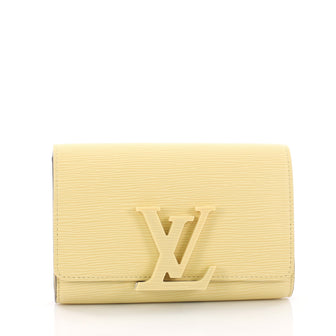 Louis Vuitton Louise Shoulder Bag Epi Leather PM Yellow 3579404