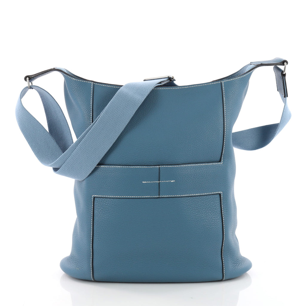 バッグ HERMES GOOD NEWS GM Hermes Sac Good News Bag Leather GM Blue 3579420