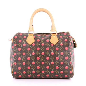 Speedy Handbag Limited Edition Monogram Cerises 25