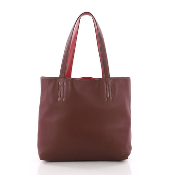 Hermes Double Sens Tote Veau Sikkim 28 3582112