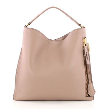 Tom Ford Alix Hobo Leather Small Pink 3583401
