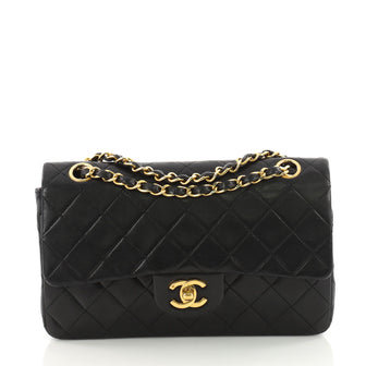 Chanel Vintage Classic Double Flap Bag Quilted Lambskin 3584002
