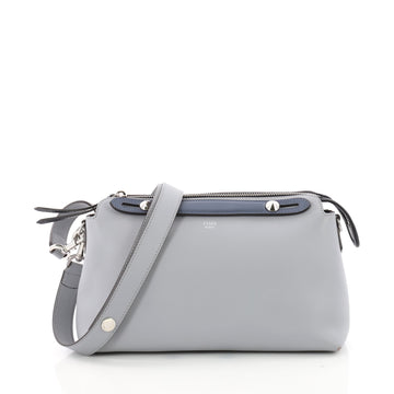 Fendi By The Way Satchel Calfskin Small Blue 3584901
