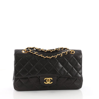 Chanel Vintage Classic Double Flap Bag Quilted Lambskin 3585301