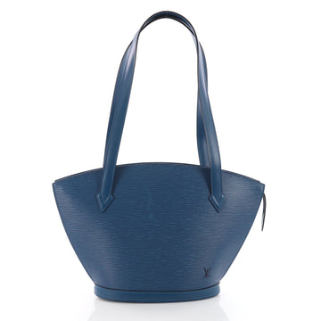 Louis Vuitton Saint Jacques Handbag Epi Leather PM Blue 3585802