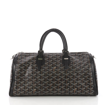 Goyard Croisiere Handbag Coated Canvas 35 Black 3588502