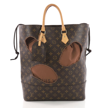 Rei Kawakubo Bag with Holes Monogram Canvas