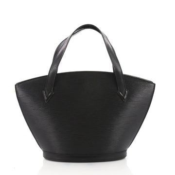 Louis Vuitton Saint Jacques Handbag Epi Leather PM Black 3589503