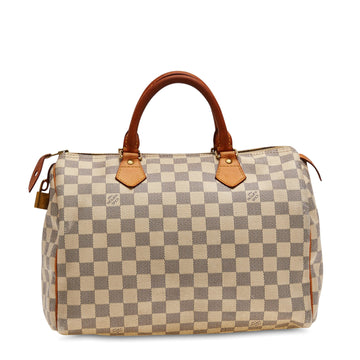 Speedy Handbag Damier Azur Canvas 30