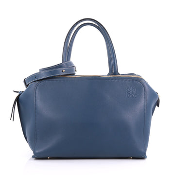 Loewe Convertible Zipper Satchel Leather Medium - Rebag