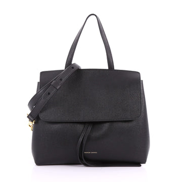 Mansur Gavriel Lady Bag Tumbled Leather Mini - Rebag