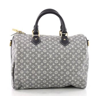Louis Vuitton Speedy Bandouliere Bag Monogram Idylle 30 Blue 3593607