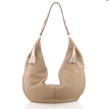 The Row Sling Hobo Leather 15 Brown 3594001
