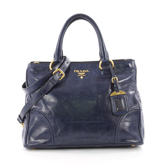 Prada Convertible Shopping Tote Vitello Shine Medium 3594401