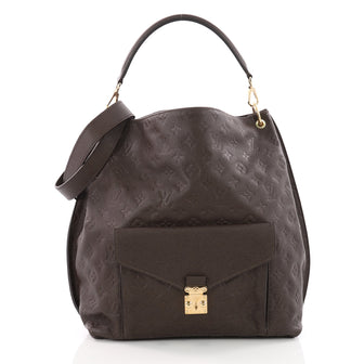 Louis Vuitton Metis Hobo Monogram Empreinte Leather Brown 3595101