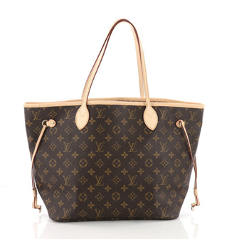  Louis Vuitton Neverfull Tote Monogram Canvas MM Brown 3595502