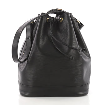 Louis Vuitton Noe Handbag Epi Leather Large Black 3595802