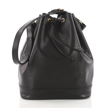 Louis Vuitton Noe Handbag Epi Leather Large Black 3595802