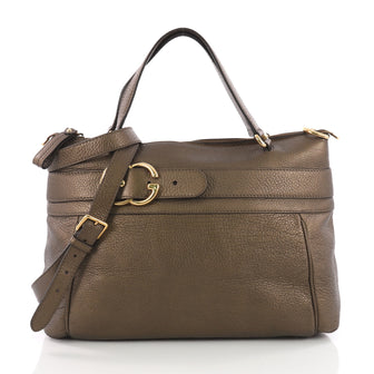 Gucci Ride Convertible Top Handle Bag Leather Medium 3596208