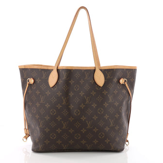 Louis Vuitton Neverfull NM Tote Monogram Canvas MM Brown 3596218