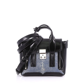 3.1 Phillip Lim Pashli Satchel Stingray and Leather Mini 3596801