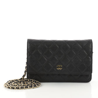 Chanel Wallet on Chain Quilted Caviar Black 3596903