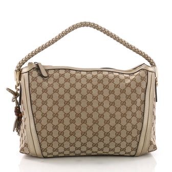 Gucci Bella Hobo GG Canvas Medium
