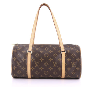 Louis Vuitton Papillon Handbag Monogram Canvas 30 - Rebag