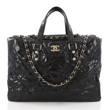 Chanel Portobello Tote Quilted Glazed Calfskin Large 3599607