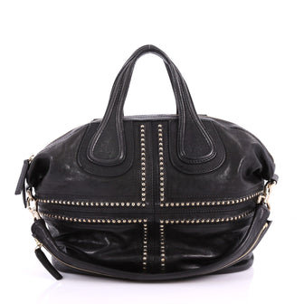 Givenchy Nightingale Satchel Studded Leather Medium 3601802