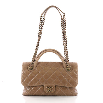 Chanel Castle Rock Flap Bag Quilted Glazed Calfskin 3601901