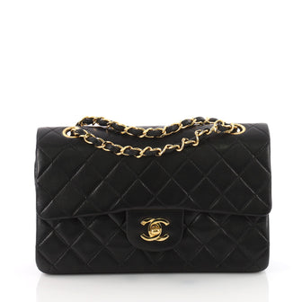Chanel Vintage Classic Double Flap Bag Quilted Lambskin 3602001