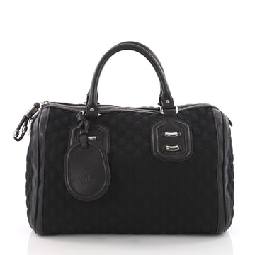 Gucci Techno Tag Boston Bag Guccissima Neoprene Medium 3603706