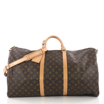 Keepall Bandouliere Bag Monogram Canvas 60