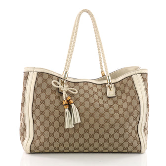 Gucci Bella Tote GG Canvas Medium  Brown 36053/05