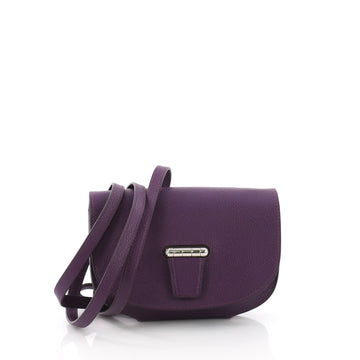 Hermes Convoyeur Crossbody Bag Evercolor Mini Purple 3605701