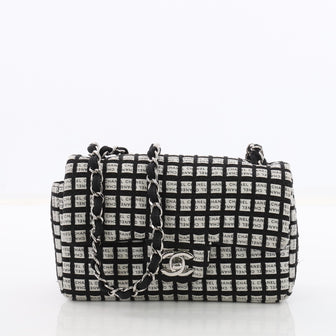 Chanel Classic Single Flap Bag Printed Canvas with 3606109
