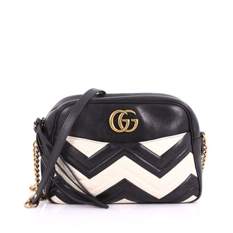 Gucci GG Marmont Shoulder Bag Matelasse Leather Medium - Rebag