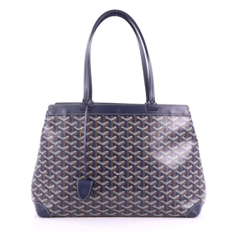 Goyard Bellechasse Bag Coated Canvas PM Blue 3610201