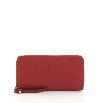 Louis Vuitton Zippy Wallet Monogram Empreinte Leather