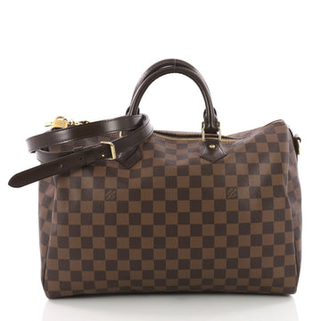 Louis Vuitton Speedy Bandouliere Bag Damier 35 Brown 3611701