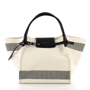 Celine Big Bag Canvas Medium White 3612307