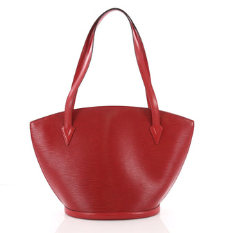 Louis Vuitton Saint Jacques Handbag Epi Leather GM Red 3612407